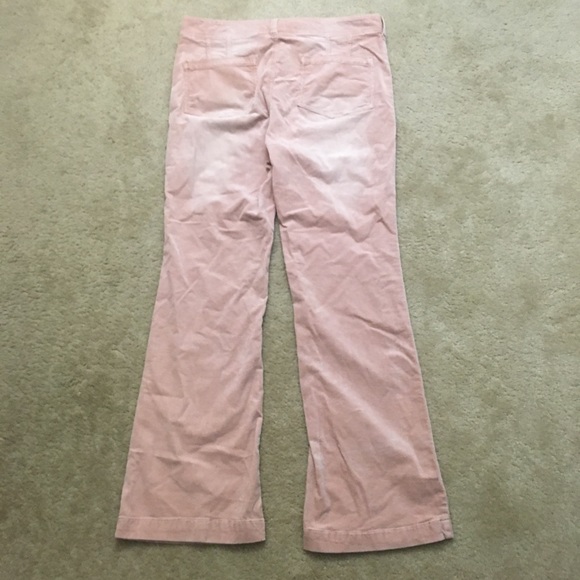 Anthropologie Pilcro Trouser Bootcut Corduroy Pants High Rise Pink - Picture 15 of 16